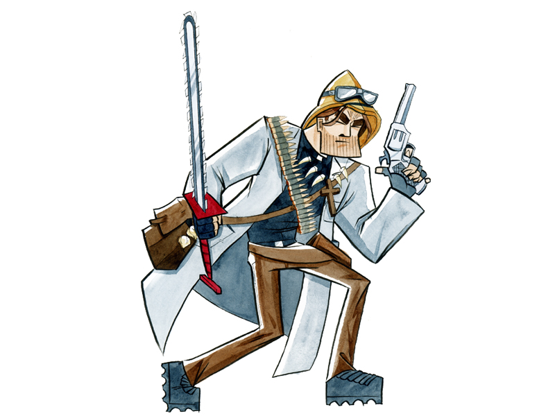 Dr.-Mann,-Monster-Hunter