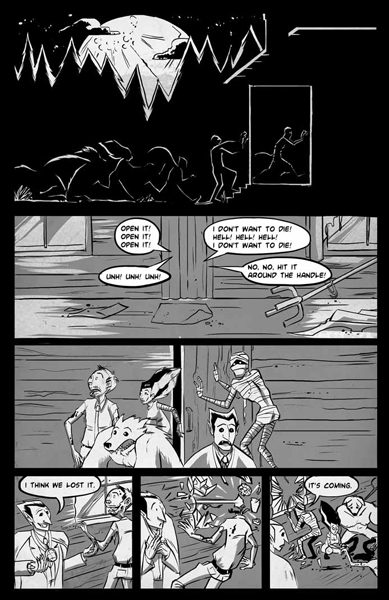 Pg 1 of Fear by Chris Murphy & Nelson Diaz