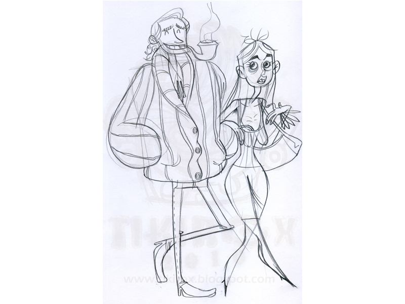 Hipster Couple